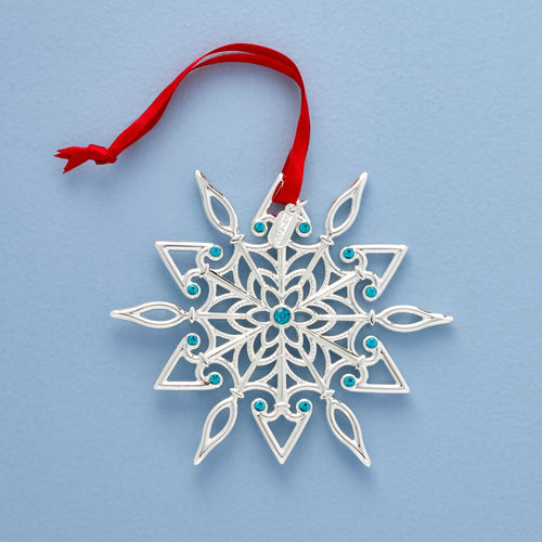 2025 Snow Majesty Silverplate Ornament